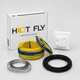 Комплект теплої підлоги HotFly HFC 756 Вт 4,2 м², нагрівальний кабель 42 м, з механічним терморегулятором RTC і датчиком 3 м (HFC 42) - зображення 1