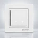 Терморегулятор сенсорний для теплої підлоги EasyTherm ET-30M 16 А 3200 Вт з 2 датчиками та дисплеєм білий матовий (55536) - зображення 1