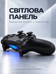 Беспроводной геймпад Doubleshock для PS4, PS3, ПК, Android и iOS, черный - изображение 2