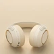 Накладные Bluetooth-наушники Xusom P935 с глубоким бассом и мягкими амбушюрами - Beige - изображение 4
