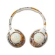 Игровые беспроводные наушники Xusom T12 Graffiti Edition - White-Orange - изображение 9
