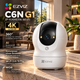 IP-камера EZVIZ C6N G1 4K Wi-Fi 2.4/5 ГГц, 360°, AI обнаружение людей и животных, цветное ночное видение, WDR, Alexa - изображение 1