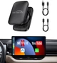 Автомобільна мультимедійна Android Video Box приставка Бездротовий адаптер Apple CarPlay AirPlay MirrorLink USB + Type-C WiFi безпровідний Карплей Перехідник для бездротового підключення та відтворення відео на екрані магнітоли авто Black - зображення 6