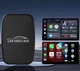 Автомобільна мультимедійна Android Video Box приставка Бездротовий адаптер Apple CarPlay AirPlay MirrorLink USB + Type-C WiFi безпровідний Карплей Перехідник для бездротового підключення та відтворення відео на екрані магнітоли авто Black - зображення 8