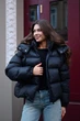Женская куртка зимняя короткая на био пуху с капюшоном на змейке черная размер M 46-48 оверсайз TOPSHMOT - изображение 1