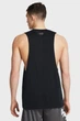 Чоловіча чорна майка SPORTSTYLE LEFT CHEST CUT-OFF TEE Under Armour L 1329286-001 - изображение 3