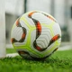 Футбольный мяч в стиле Найк Premier League Английская Премьер-лига Салатово-оранжевый Код: 0017-5 - изображение 1