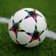 Футбольный мяч в стиле Адидас Champions League Лига Чемпионов Белый мультиколор Код: 0005-5 - изображение 1