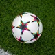 Футбольный мяч в стиле Адидас Champions League Лига Чемпионов Белый мультиколор Код: 0005-5 - изображение 2