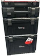 Ящики складные для инструментов YATO 4 шт. 770х450х380 мм на колесах к модулю 35B23B41G28W S12 (YT-09174) (955555920924907) - Уценка - изображение 5