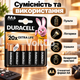 Комплект пальчикових батарейок Duracell Basic AA 6 шт LR6 MN1500 1.5 В Alkaline для побутових пристроїв - зображення 3