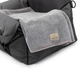Флисовый плед для собак и кошек Harley and Cho Gray S 60x90 см (3104296) - изображение 4