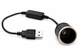 USB-перехідник 5 В на 12 В із гніздом автомобільного прикурювача, 30 см, чорний - изображение 2