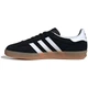 Кеди Gazelle Indoor Shoes Adidas JI2060 44 Чорний (4067897470244) - зображення 7