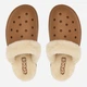 Женские домашние тапочки утепленные с мехом с закрытым носком Crocs Classic Fuzz Scuff Blk 212143-2EY 36-37 (M4/W6) 22 см Sepia (198445314179) - изображение 4