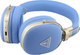 Słuchawki Guess Grained Triangle Gold Logo Blue (3666339673703) - obraz 2