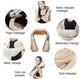 Роликовый инфракрасный массажер для шеи плеч и всего тела Massager of Neck Kneading Массажный воротник (HSM501457) - изображение 10