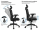 Офисное кресло Flexi Tech Black GF-2261 (28065) - изображение 7