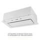 Вытяжка полновстраиваемая WEILOR LUMINA WBG 65 WHITE - изображение 6