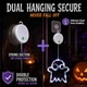 Светодиодные украшения на окно Halloween, набор 3 шт., тыква, призрак, летучая мышь - изображение 8