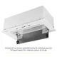 Вытяжка полновстраиваемая WEILOR LUMINA WBG 68 WHITE - изображение 7