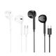 Навушники Hoco M101 Crystal joy wire-controlled digital earphones Type-C Колір Білий - зображення 11