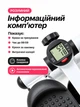 Степпер тренажер для дома с эспандером и счетчиком калорий степер для домашних тренировок ног ягодиц бедер кардиотренировок кардиотренажер для тренировок похудения сжигания калорий укрепления мышц тела рук гидравлический мини-степпер шаговый - изображение 2