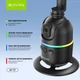 Смарт-штатив аккумуляторный блогера BAVIN AP-37 AI AUTO FACE TRACKING 360° RGB с функцией отслеживания лица Black - изображение 9