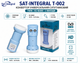 Конвертор супутниковий Sat-Integral T-002 Twin Universal LNB, 2 виходи - зображення 1
