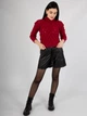 Свитер с высоким воротником BEBE PLUS 22831 L (73750L) Красный - изображение 3