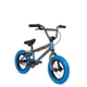 Велосипед 12" Stolen AGENT рама - 13.25" MATTE RAW SILVER W/ DARK BLUE TIRES A0 - изображение 2