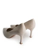 Туфлі на підборах жіночі Meideli 6264/Beige/Polish/L8337-9/B 37 Бежевий - изображение 4