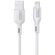 Дата кабель USB 2.0 AM to Lightning 1.0m 2.4A white Choetech (XAL-0003-WH-V2) - изображение 1