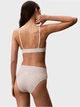 Комплект женского белья (бюстгальтер + трусики слип) хлопковый Calvin Klein 619293290 XS Молочный (1162884487) - изображение 2