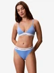 Бюстгальтер без косточек хлопковый Calvin Klein 429565133 S Голубой (1162896568) - изображение 5