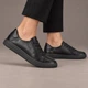 Женские кеды кроссовки ITstyle натуральная кожа Черные 40 (333) - изображение 2
