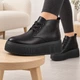 Женские зимние ботинки из натуральной кожи ITstyle Черные 39 25.5 см (070-1272) - изображение 7