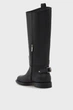 Женские черные кожаные сапоги Lina PRPY 40 PRSLT1722W - изображение 5
