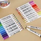 Набор акварельных маркеров 12 шт Water Color Pen 635-12 ∙ Акварельные маркеры Water Color Pen 635-12 - изображение 5
