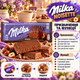 Батончик шоколадний Milka Noisette з горіховим кремом молочним шоколадом горіхами медом солодкий десерт для чаю та кави 300 г - зображення 4