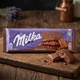 Шоколад молочный Milka Choco Cookies с печеньем хрустящими кусочками большая десертная плитка для чая кофе сладкого перекуса 300 г - изображение 6