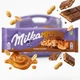 Шоколад молочный Milka Peanut Caramel с арахисом карамелью большая десертная плитка с ореховым вкусом для чая кофе и перекуса 276 г - изображение 6
