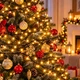 Светодиодная гирлянда нить 50 м 500 LED мерцающая динамическая от сети 220 В на черном ПВХ проводе для елки декора фотозоны - изображение 3