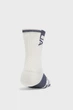 Білі шкарпетки UA AD Playmaker 1pk Mid Under Armour M 1376229-114 - изображение 2