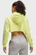 Жіноче салатове худі UA Icon Terry Crop Hoodie Under Armour M 1389640-727 - изображение 3