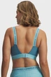 Жіночий блакитний топ UA Infinity High 2.0 Bra Under Armour M A-C 1384112-466 - изображение 4