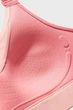 Жіночий рожевий топ UA Infinity High 2.0 Bra Under Armour XS A-C 1384112-600 - изображение 6