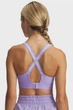Жіночий бузковий топ UA Infinity High 2.0 Bra Under Armour XS D-DD 1384112-538 - изображение 4