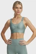 Жіночий м'ятний топ UA Infinity High 2.0 Bra Under Armour XS A-C 1384112-348 - изображение 5