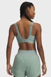 Жіночий м'ятний топ UA Infinity High 2.0 Bra Under Armour XS A-C 1384112-348 - изображение 12